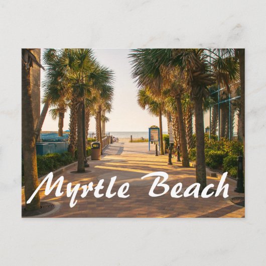 Myrtle Beach Briefkaart (Voorkant)