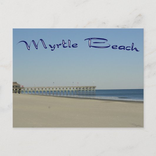 Myrtle Beach Briefkaart (Voorkant)
