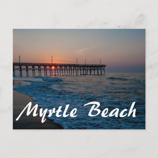 Myrtle Beach Briefkaart (Voorkant)