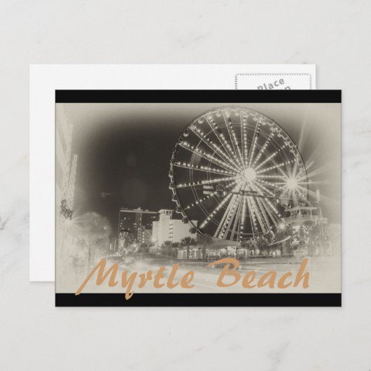Myrtle Beach Briefkaart (Voorkant / Achterkant)