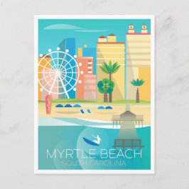 Myrtle Beach, Briefkaart South Carolina