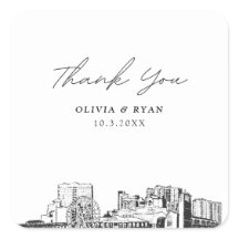 Myrtle Beach Bruiloft oriëntatiepunten Favor Dank 