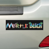 Myrtle Beach bumper sticker (Op auto)