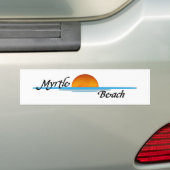 Myrtle Beach Bumpersticker (Op auto)