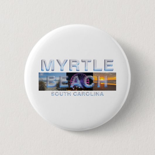 Myrtle Beach Buttonnen Ronde Button 5,7 Cm (Voorkant)