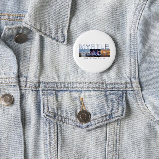 Myrtle Beach Buttonnen Ronde Button 5,7 Cm (In situ)
