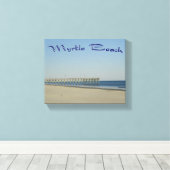 Myrtle Beach Canvas Afdruk (Insitu (Houten vloer))