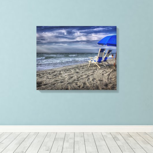 Myrtle Beach Canvas Afdruk (Insitu (Houten vloer))