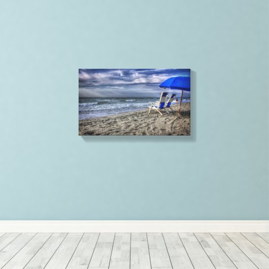 Myrtle Beach Canvas Afdruk (Insitu (Houten vloer))
