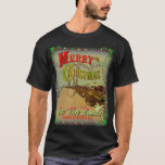 MYRTLE BEACH CHRISTMAS BIJ BEACH  ART ON T-SHIRT<br><div class="desc">MYRTLE BEACH CHRISTMAS BIJ DE BEACH VINTAGE ART AAN DE VOORZIJDE .</div>