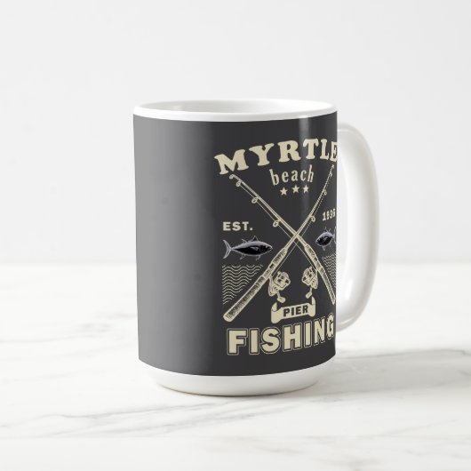 Myrtle beach coffee mug koffiemok (Voorkant rechts)