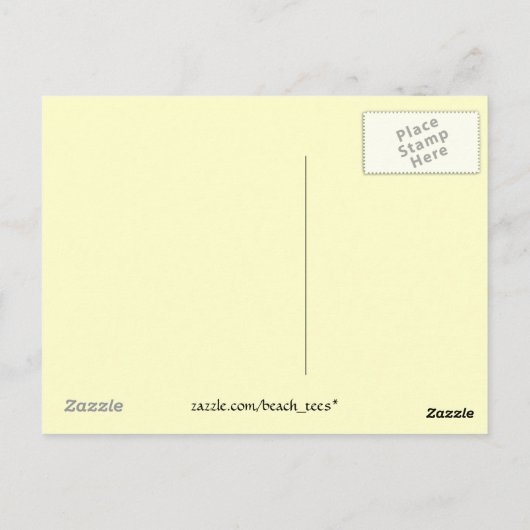 Myrtle Beach Colors Briefkaart (Achterkant)