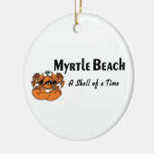 Myrtle Beach Crab Keramisch Ornament (Links)
