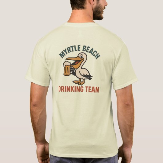 Myrtle Beach Drink team T-shirt (Achterkant)