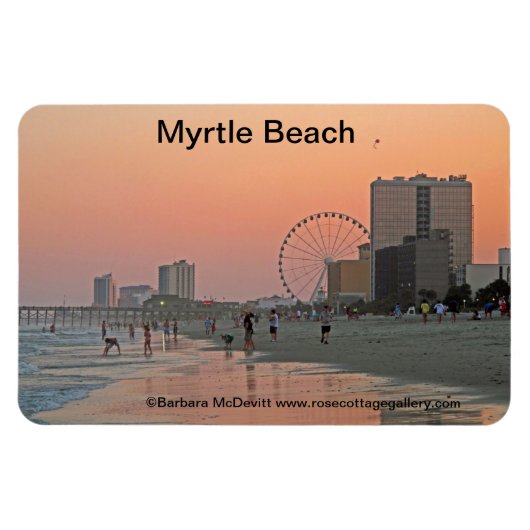 Myrtle Beach Flexi Magnet Magneet (Horizontaal)