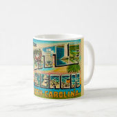 Myrtle Beach  Groeten Briefkaart Koffiemok (Voorkant rechts)