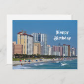 Myrtle Beach Hotels Foto Verjaardag Briefkaart (Voorkant / Achterkant)