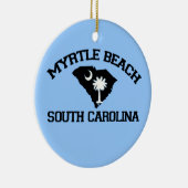 Myrtle Beach. Keramisch Ornament (Rechts)