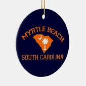 Myrtle Beach. Keramisch Ornament (Rechts)