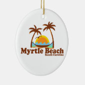 Myrtle Beach. Keramisch Ornament (Rechts)