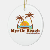 Myrtle Beach. Keramisch Ornament (Links)