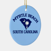 Myrtle Beach. Keramisch Ornament (Rechts)