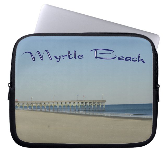 Myrtle Beach Laptop Sleeve (Voorkant)