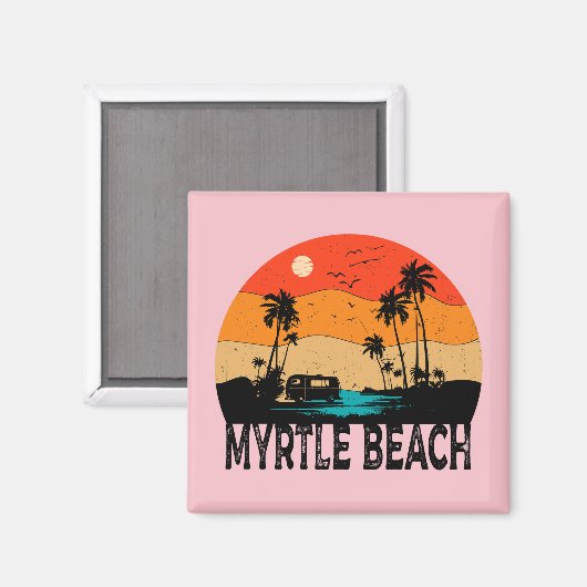 Myrtle Beach  Magneet (Voorkant / Achterkant)