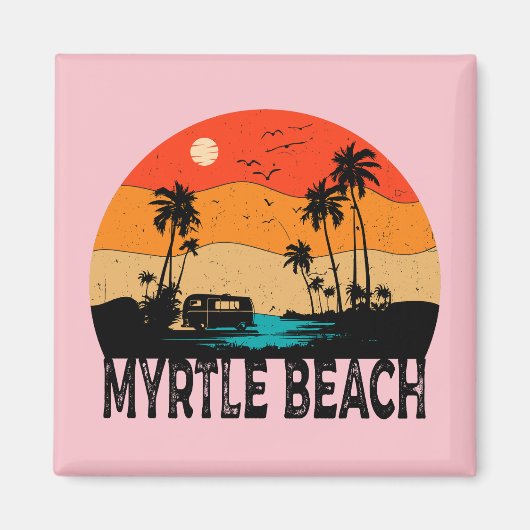 Myrtle Beach Magneet (Voorkant)