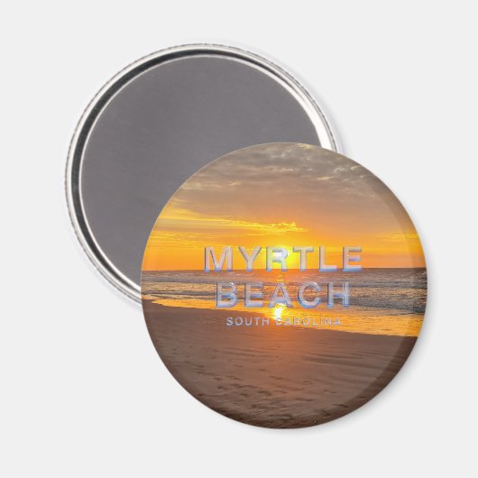 Myrtle Beach Magnets Magneet (Voorkant / Achterkant)