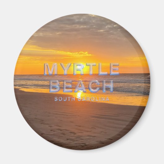 Myrtle Beach Magnets Magneet (Voorkant)