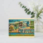 Myrtle Beach Oude Wenskaart Briefkaart (Staand voorkant)