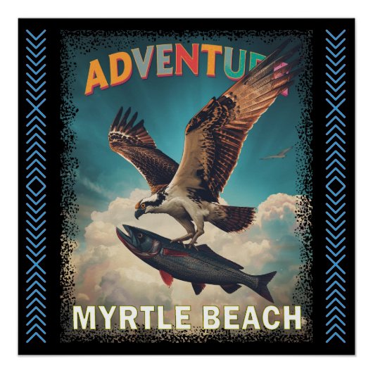 Myrtle beach perfect poster (Voorkant)