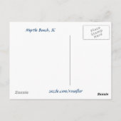 Myrtle Beach Pier Briefkaart (Achterkant)