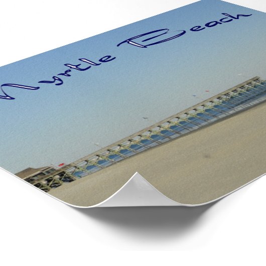 Myrtle Beach Poster (Hoek)