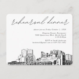 Myrtle Beach repetitie uitnodigen Behuizing Kaart