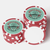 Myrtle Beach Retro Vignette Poker Chips (Opstapeling)