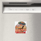 Myrtle Beach SC Beach Scène Design Magneet (Insitu (Vaatwasser))