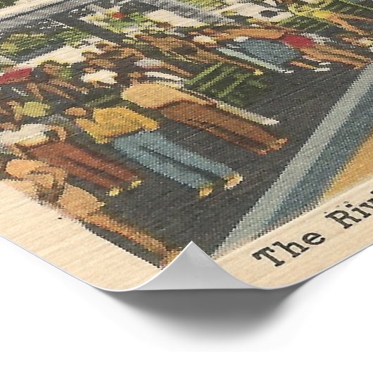  Myrtle Beach, SC Briefkaart Pavilion Poster (Hoek)