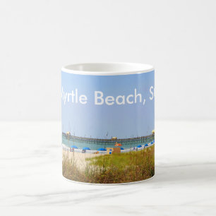 Myrtle Beach, SC Mok Beach Scene Pier