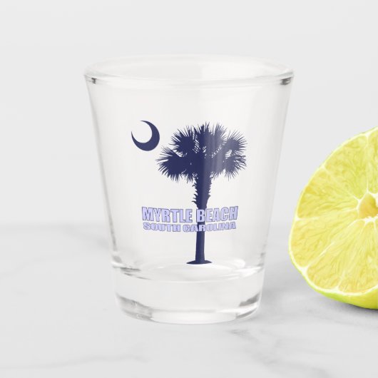 Myrtle Beach SC (P&C) Shot Glas (Voorkant)