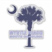Myrtle Beach SC (P&C) Sticker (Voorkant)