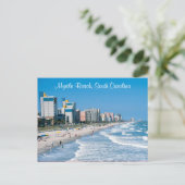 Myrtle Beach SC Post Card Briefkaart (Staand voorkant)