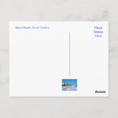 Myrtle Beach SC Post Card Briefkaart (Achterkant)