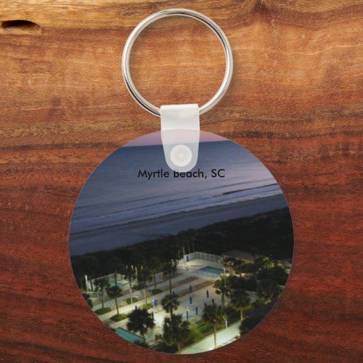 "MYRTLE BEACH, SC" SLEUTELHANGER (Voorkant)