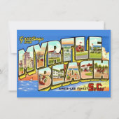 Myrtle Beach SC verhuizingsaankondiging Feestdagenkaart (Voorkant)