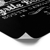 Myrtle Beach SC Zeilboot Nautisch T-shirt Poster (Hoek)