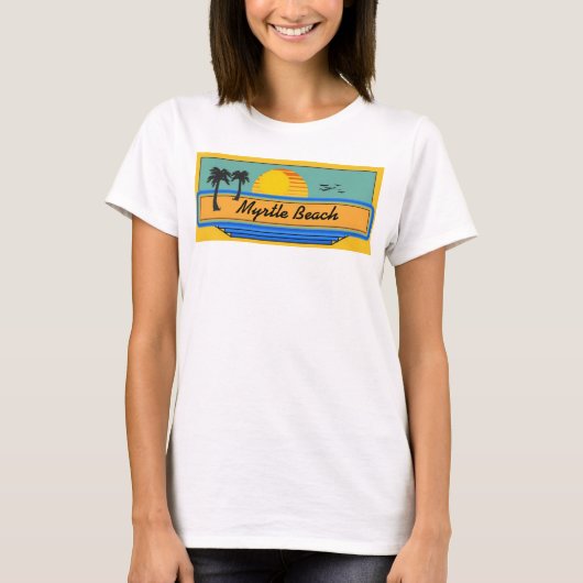 Myrtle Beach Scene T-shirt (Voorkant)
