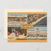 Myrtle Beach Scenic Greeting Postcard Briefkaart (Voorkant / Achterkant)