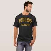 Myrtle Beach School Hs Myrtle Beach Sc Retro T-shirt (Voorkant volledig)